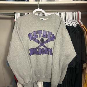Vintage Bethel Wildcats Crewneck Sweater Size Large